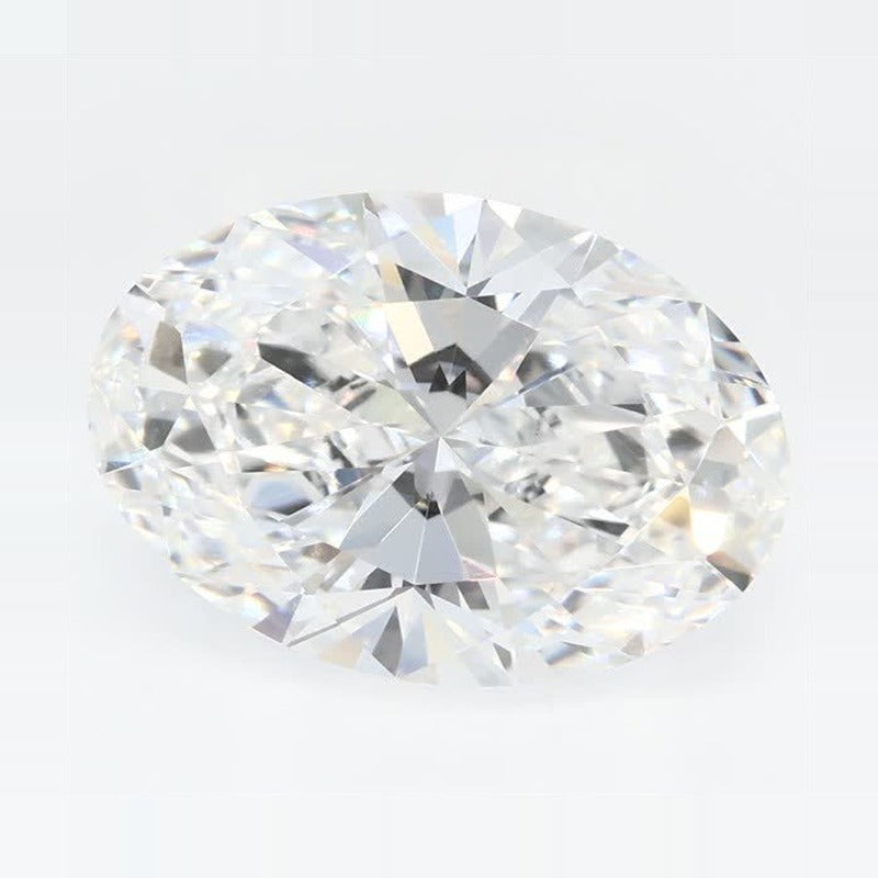 3.56 ct Lab-Grown Diamond – D VS1 – Oval Cut – GCAL Certified — Sapphire Row · cut7