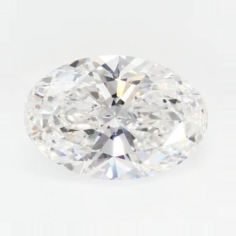 3.52 ct Lab-Grown Diamond – D VVS2 – Oval Cut – GCAL Certified — Sapphire Row · cut7