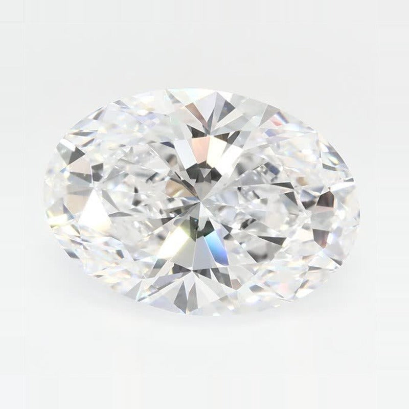3.52 ct Lab-Grown Diamond – D VVS1 – Oval Cut – GCAL Certified — Sapphire Row · cut7