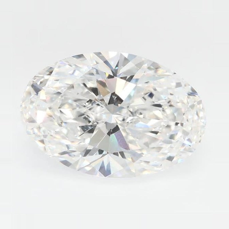 3.51 ct Lab-Grown Diamond – E VVS1 – Oval Cut – GCAL Certified — Sapphire Row · cut7