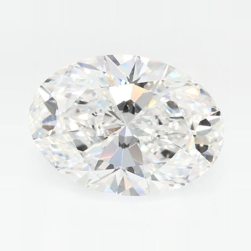 3.50 ct Lab-Grown Diamond – E VS1 – Oval Cut – GCAL Certified — Sapphire Row · cut7