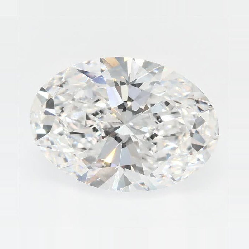 3.50 ct Lab-Grown Diamond – E VVS1 – Oval Cut – GCAL Certified — Sapphire Row · cut7