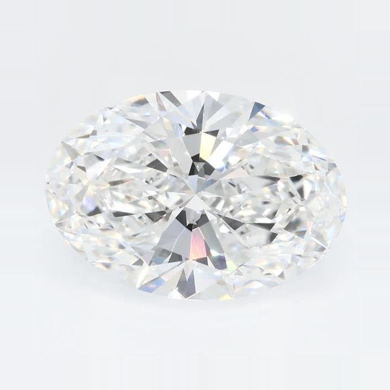 3.21 ct Lab-Grown Diamond – D VVS1 – Oval Cut – GCAL Certified — Sapphire Row · cut7