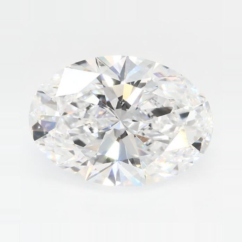 3.08 ct Lab-Grown Diamond – D VVS1 – Oval Cut – GCAL Certified — Sapphire Row · cut7