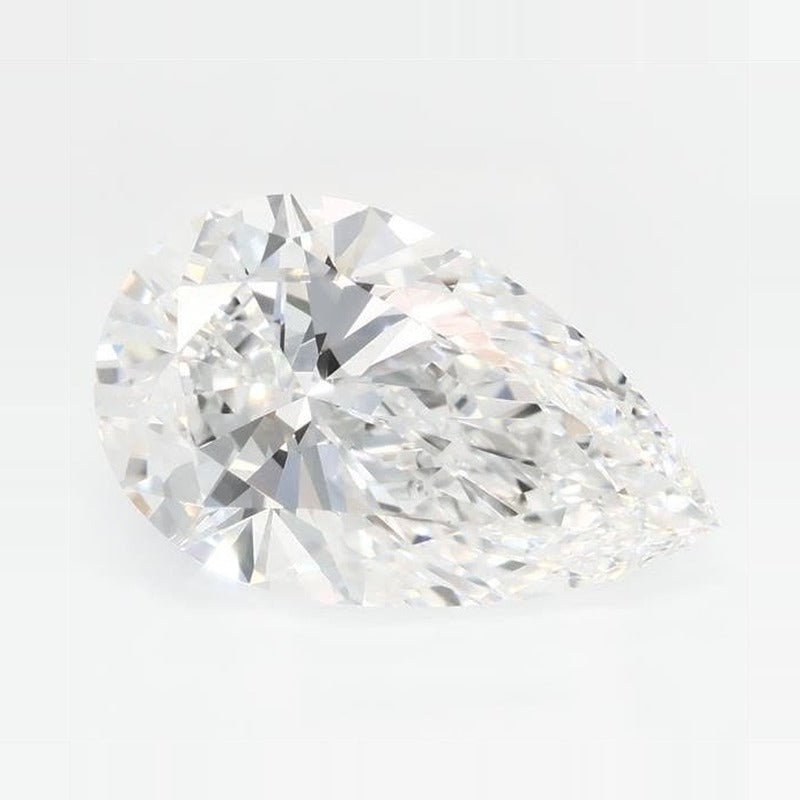 3.01 ct Lab-Grown Diamond – D VVS2 – Pear Cut – GCAL Certified — Sapphire Row · cut7