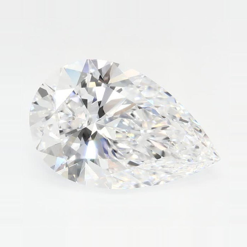 3.00 ct Lab-Grown Diamond – D VVS1 – Pear Cut – GCAL Certified — Sapphire Row · cut7