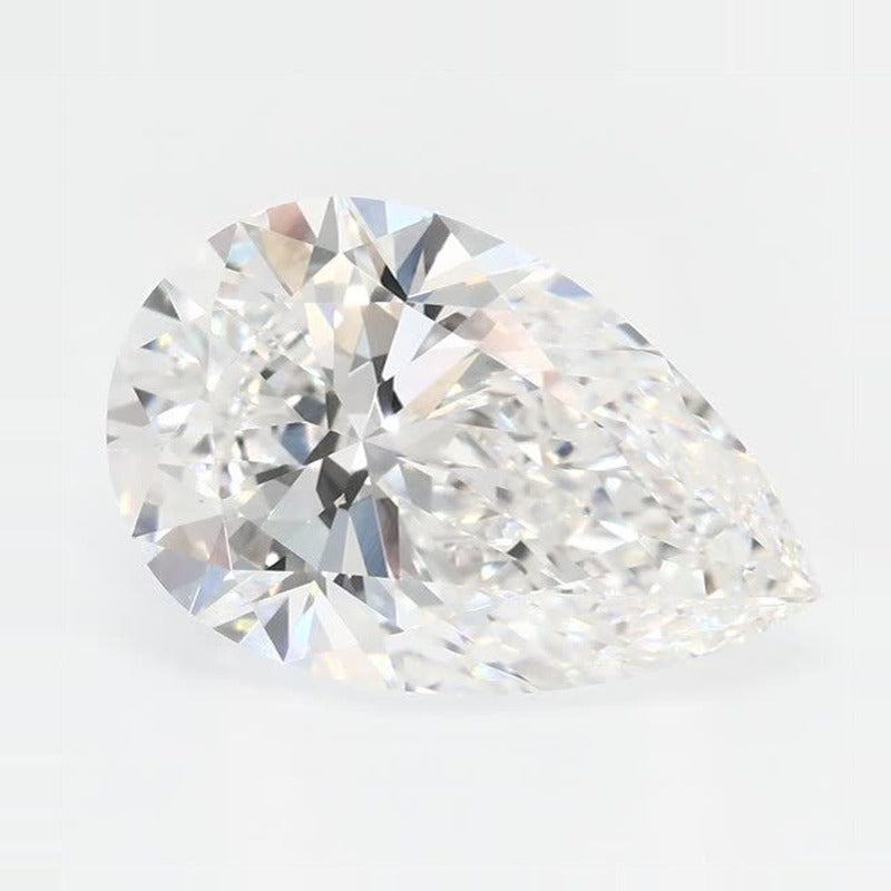 2.55 ct Lab-Grown Diamond – E VVS1 – Pear Cut – GCAL Certified — Sapphire Row · cut7