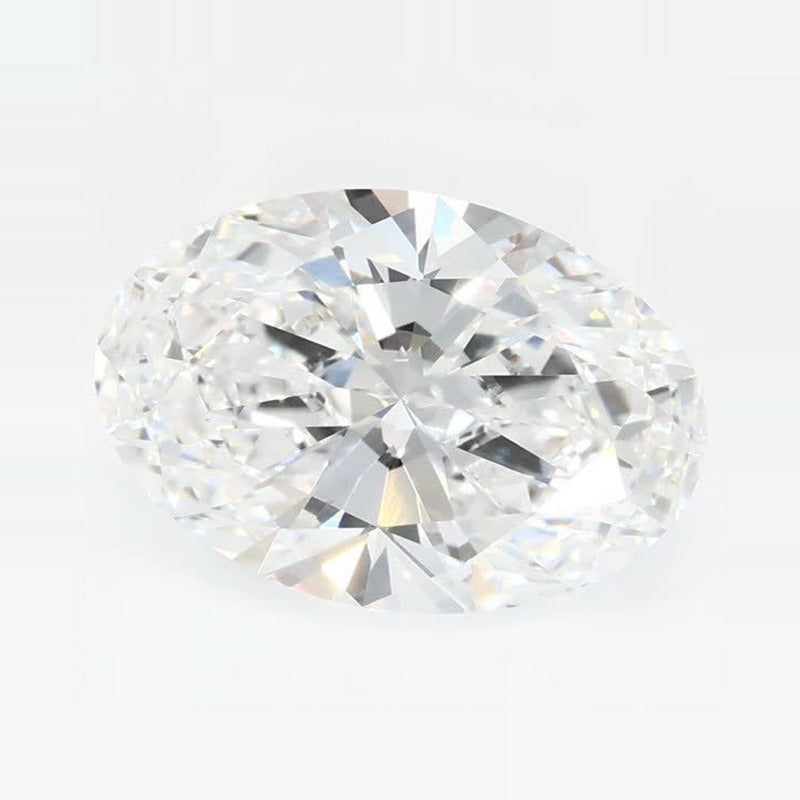 2.07 ct Lab-Grown Diamond – D VVS2 – Oval Cut – GCAL Certified — Sapphire Row · cut7