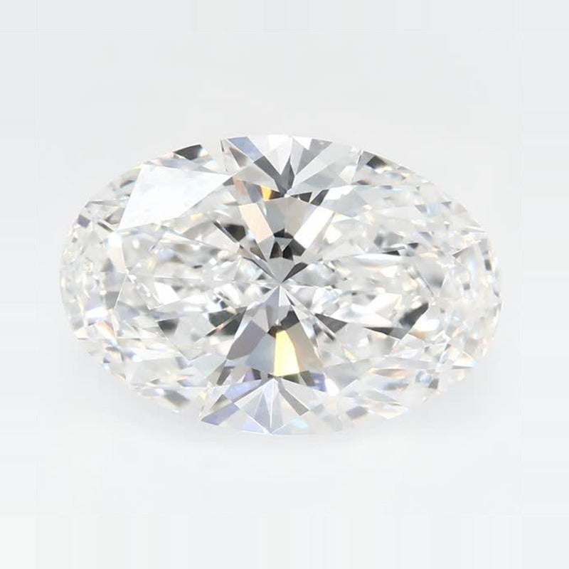 2.07 ct Lab-Grown Diamond – D VVS1 – Oval Cut – GCAL Certified — Sapphire Row · cut7