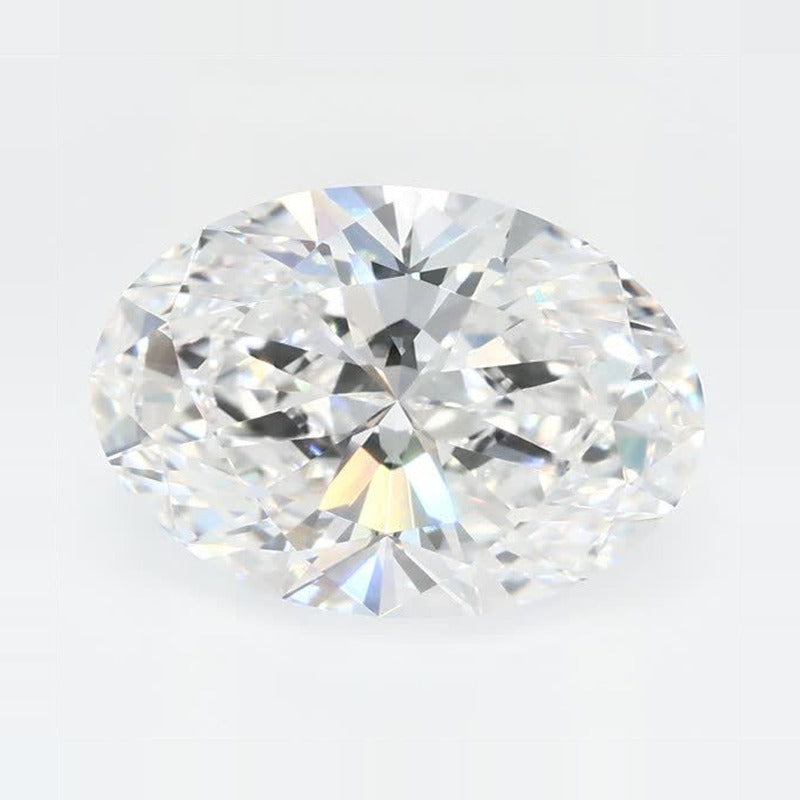 2.07 ct Lab-Grown Diamond – D VVS1 – Oval Cut – GCAL Certified — Sapphire Row · cut7