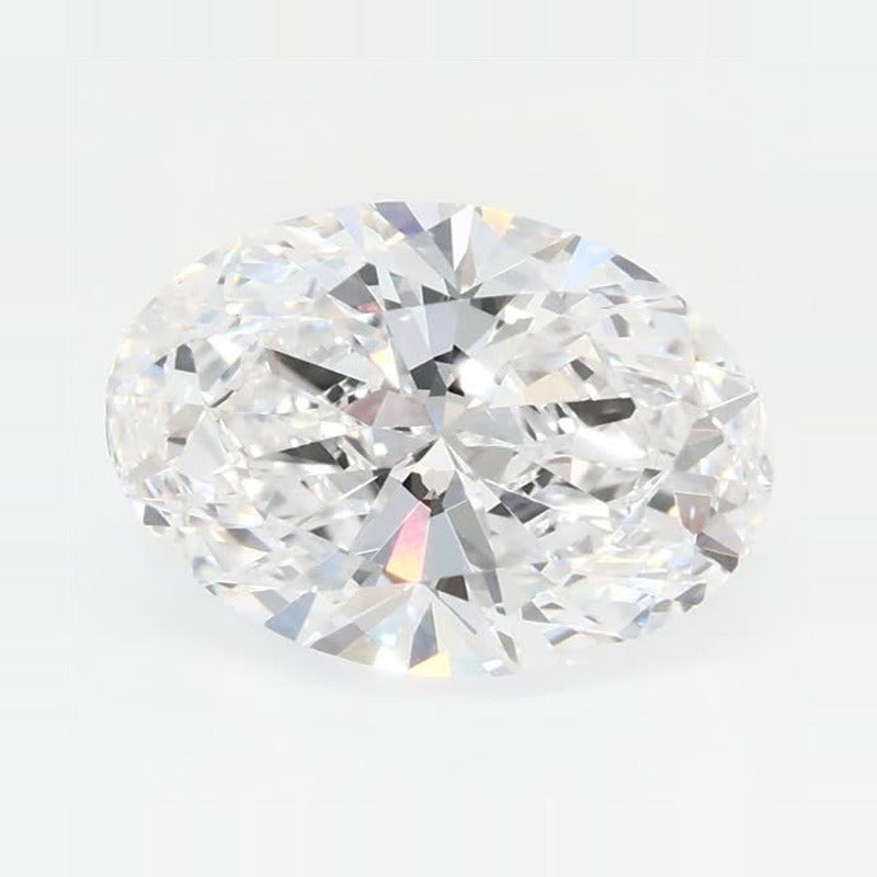 2.07 ct Lab-Grown Diamond – D VVS1 – Oval Cut – GCAL Certified — Sapphire Row · cut7