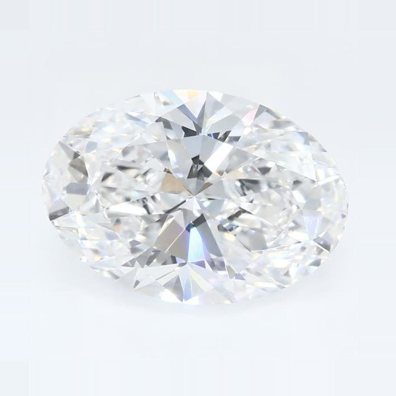 2.06 ct Lab-Grown Diamond – D VVS2 – Oval Cut – GCAL Certified — Sapphire Row · cut7