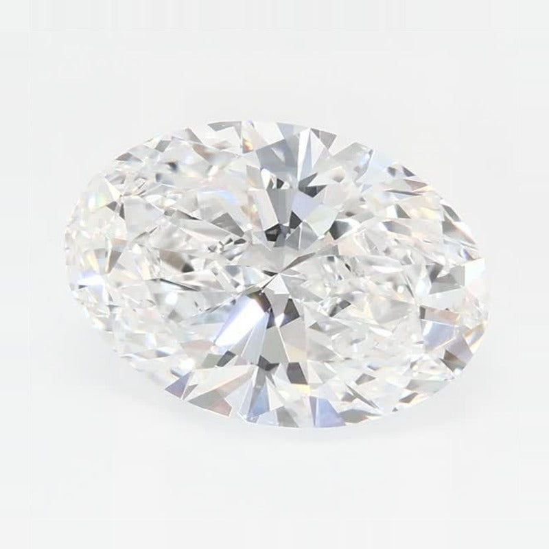 2.06 ct Lab-Grown Diamond – D VVS1 – Oval Cut – GCAL Certified — Sapphire Row · cut7