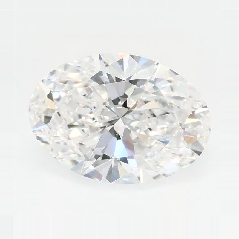2.06 ct Lab-Grown Diamond – D VVS1 – Oval Cut – GCAL Certified — Sapphire Row · cut7