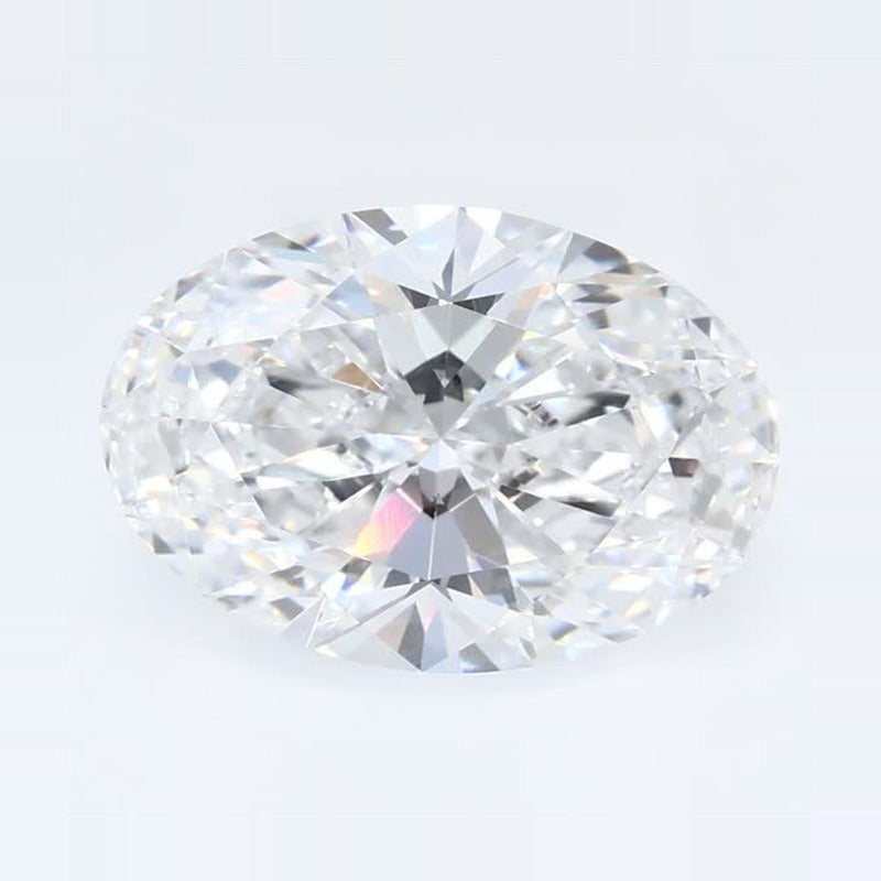 2.05 ct Lab-Grown Diamond – D VVS2 – Oval Cut – GCAL Certified — Sapphire Row · cut7