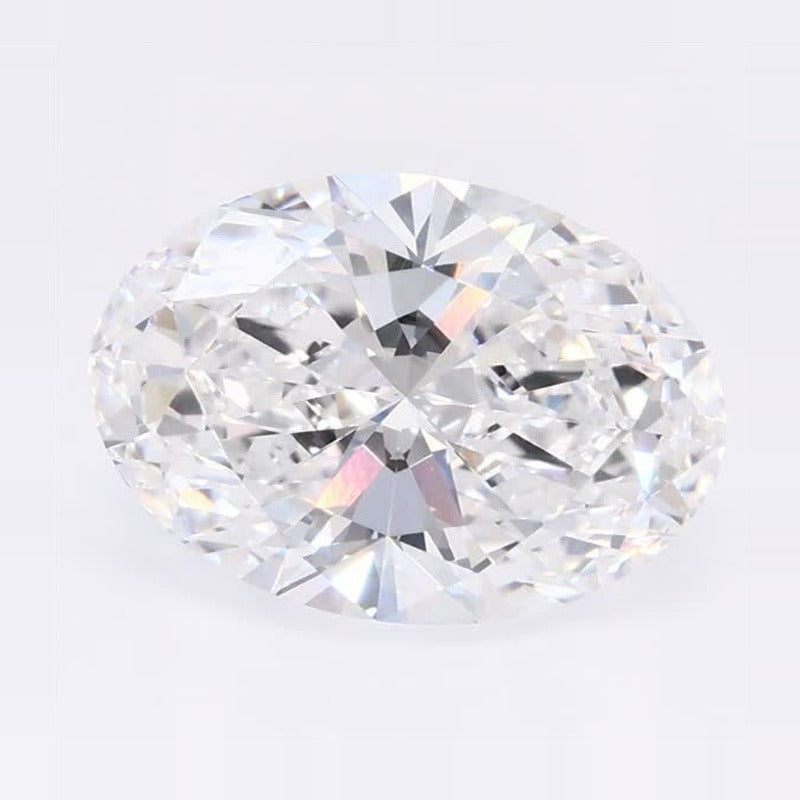2.05 ct Lab-Grown Diamond – D VVS1 – Oval Cut – GCAL Certified — Sapphire Row · cut7