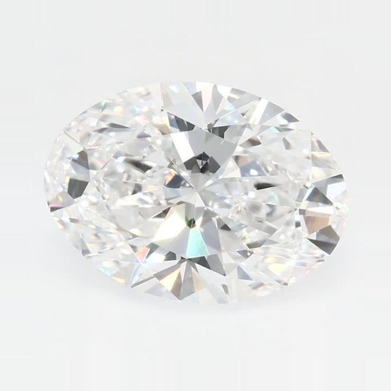 2.04 ct Lab-Grown Diamond – D VVS2 – Oval Cut – GCAL Certified — Sapphire Row · cut7