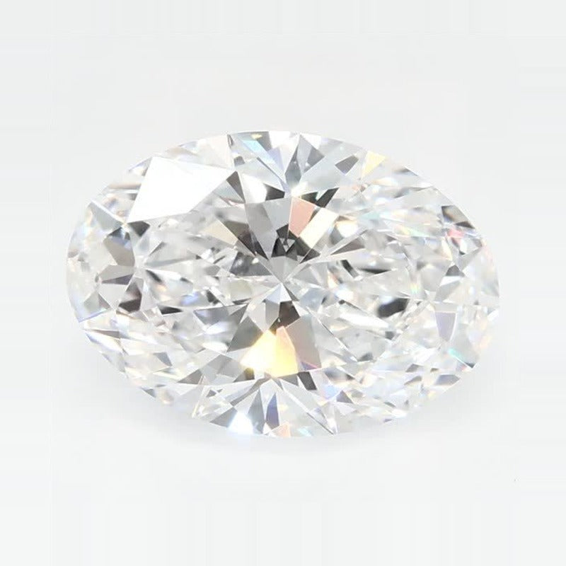 2.04 ct Lab-Grown Diamond – D VVS2 – Oval Cut – GCAL Certified — Sapphire Row · cut7