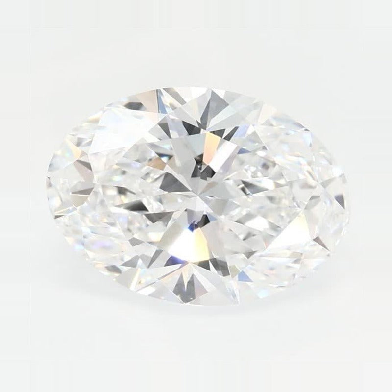 2.04 ct Lab-Grown Diamond – D VVS1 – Oval Cut – GCAL Certified — Sapphire Row · cut7