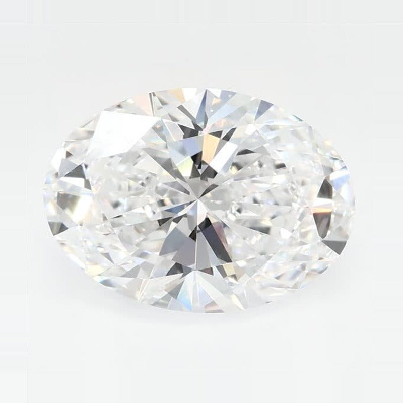 2.03 ct Lab-Grown Diamond – D VVS1 – Oval Cut – GCAL Certified — Sapphire Row · cut7