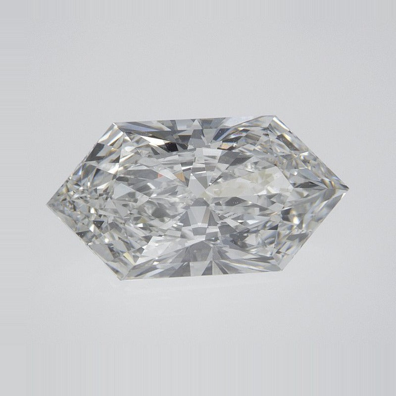 2.02 ct Lab-Grown Diamond – E VVS2 – Elongated Hexagon Duchess Faceted-cut – IGI Certified — Sapphire Row · cut7