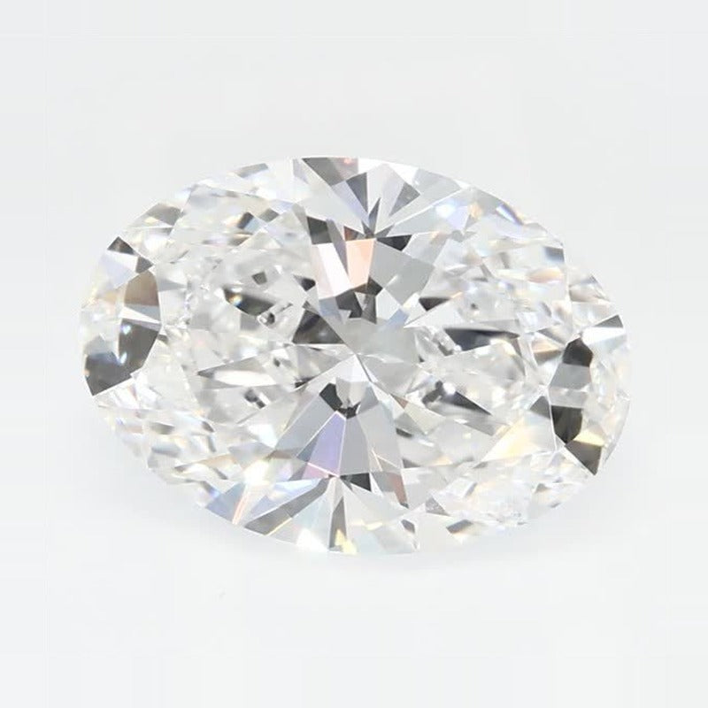 2.00 ct Lab-Grown Diamond – D VVS1 – Oval Cut – GCAL Certified — Sapphire Row · cut7