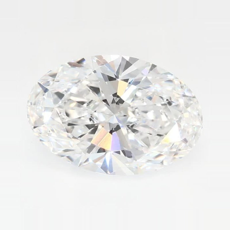 1.96 ct Lab-Grown Diamond – D VVS2 – Oval Cut – GCAL Certified — Sapphire Row · cut7