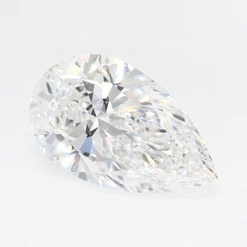 1.76 ct Lab-Grown Diamond – D VVS2 – Pear Cut – GCAL Certified — Sapphire Row · cut7