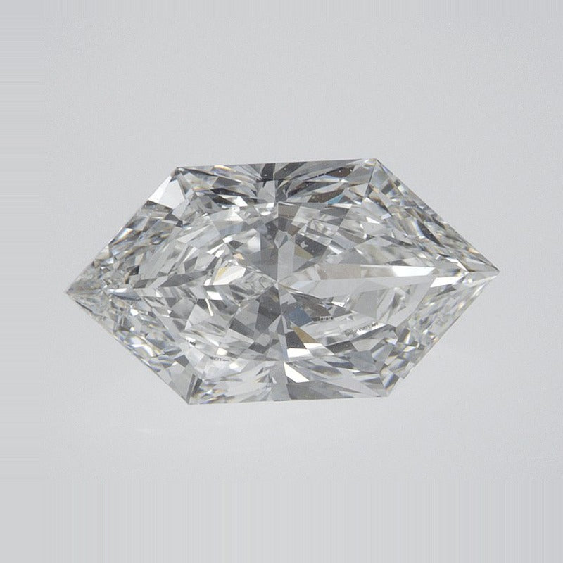 1.60 ct Lab-Grown Diamond – E VVS2 – Elongated Hexagon Duchess Faceted-cut – IGI Certified — Sapphire Row · cut7