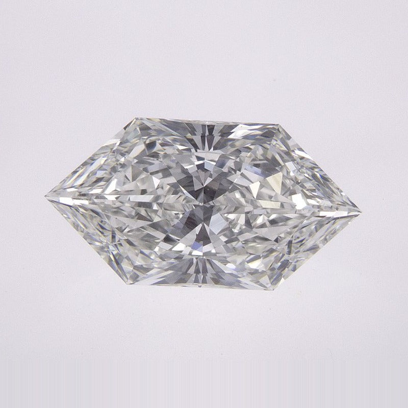 1.55 ct Lab-Grown Diamond – F VVS2 – Elongated Hexagon Duchess Faceted-cut – IGI Certified — Sapphire Row · cut7