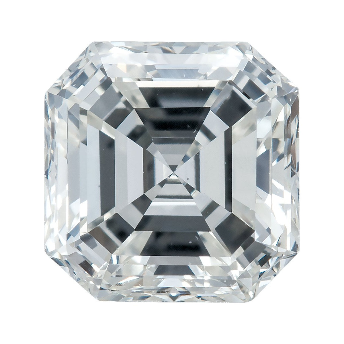 0.75 ct Natural Diamond – GHI SI2-SI3 – Asscher Cut — Sapphire Row · cut7