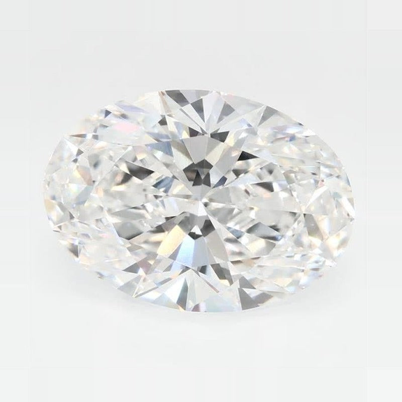 4.09 ct Lab-Grown Diamond – D VVS2 – Oval Cut – GCAL Certified — Sapphire Row · cut7