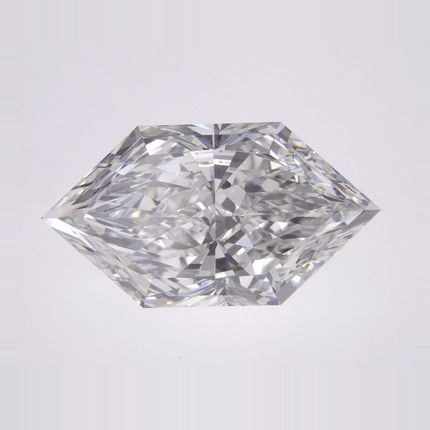 3.63 ct Lab-Grown Diamond – E VVS2 – Elongated Hexagon Duchess Faceted-cut – IGI Certified — Sapphire Row · cut7
