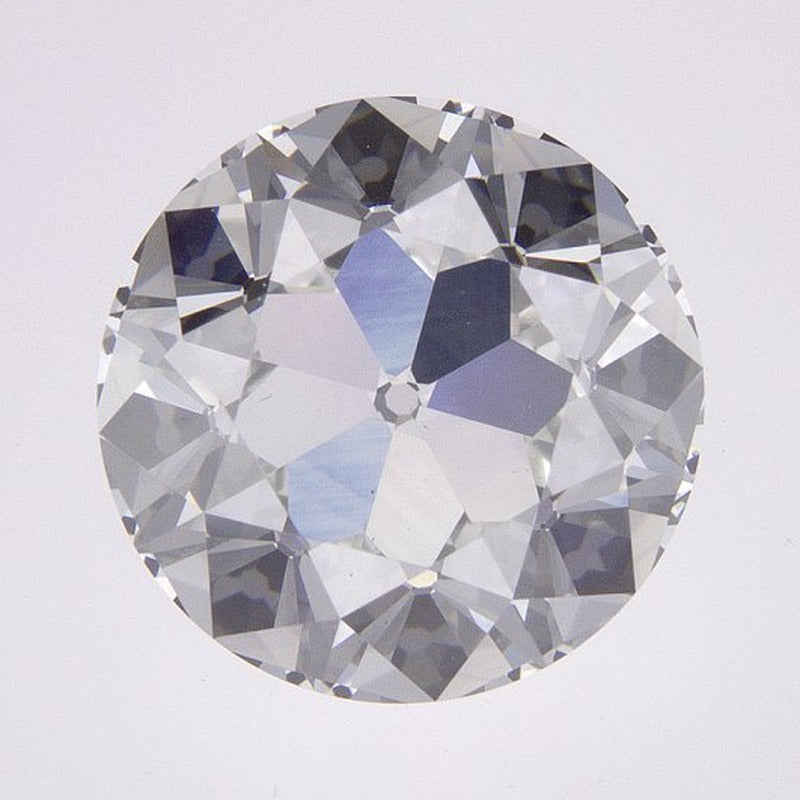 3.57 ct Lab-Grown Diamond – F VVS2 – Round Old European-cut – GCAL Certified — Sapphire Row · cut7