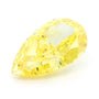 3.51 ct Lab-Grown Fancy Vivid Yellow Diamond – VVS2 – Pear Cut – IGI Certified — Sapphire Row · cut7
