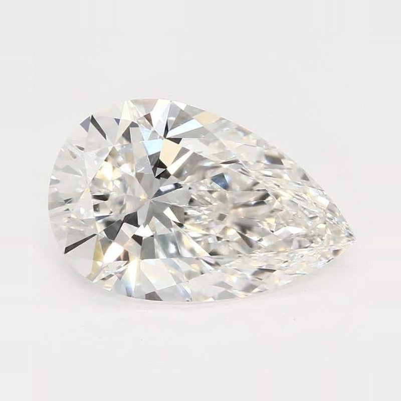 3.05 ct Lab-Grown Diamond – G VVS2 – Pear Cut – GCAL Certified — Sapphire Row · cut7