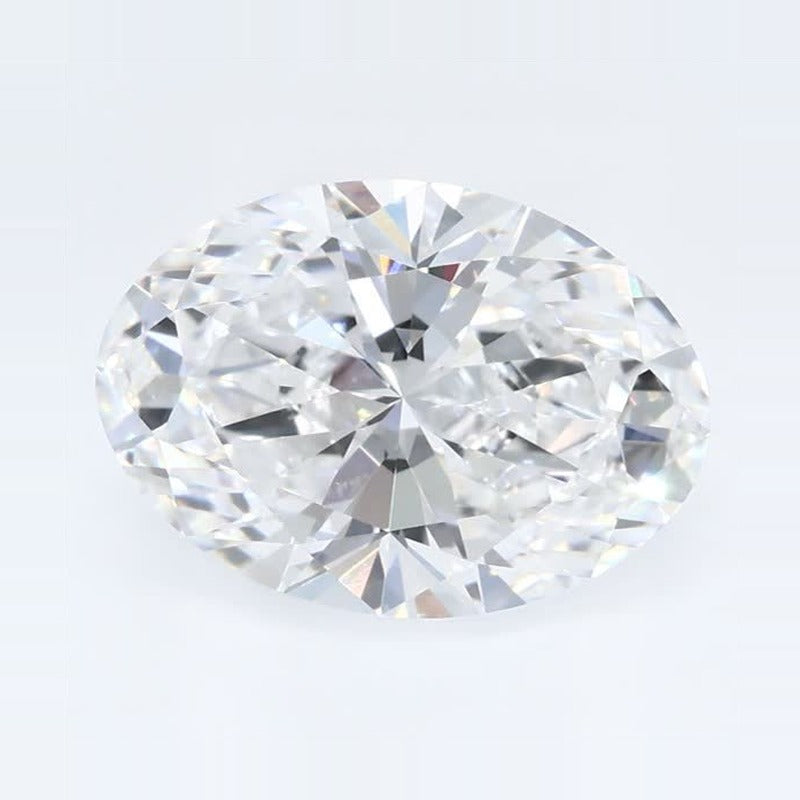 2.25 ct Lab-Grown Diamond – D VVS1 – Oval Cut – GCAL Certified — Sapphire Row · cut7