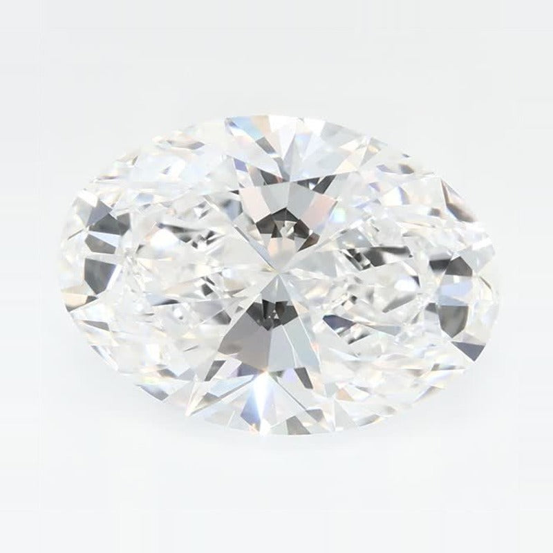 2.21 ct Lab-Grown Diamond – D VVS1 – Oval Cut – GCAL Certified — Sapphire Row · cut7