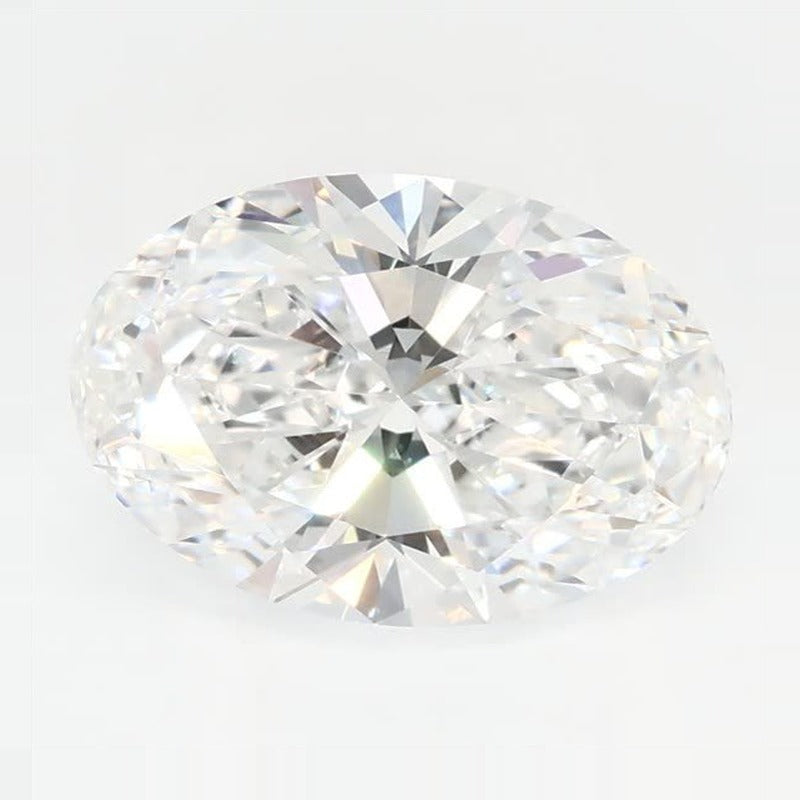 2.09 ct Lab-Grown Diamond – D VVS1 – Oval Cut – GCAL Certified — Sapphire Row · cut7