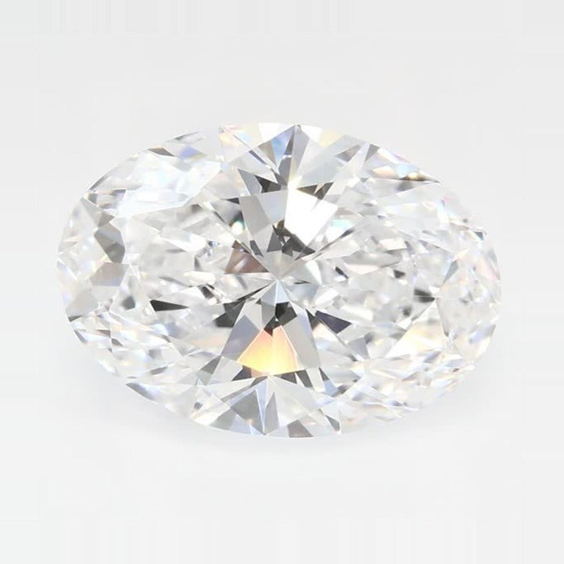 2.09 ct Lab-Grown Diamond – D VVS1 – Oval Cut – GCAL Certified — Sapphire Row · cut7