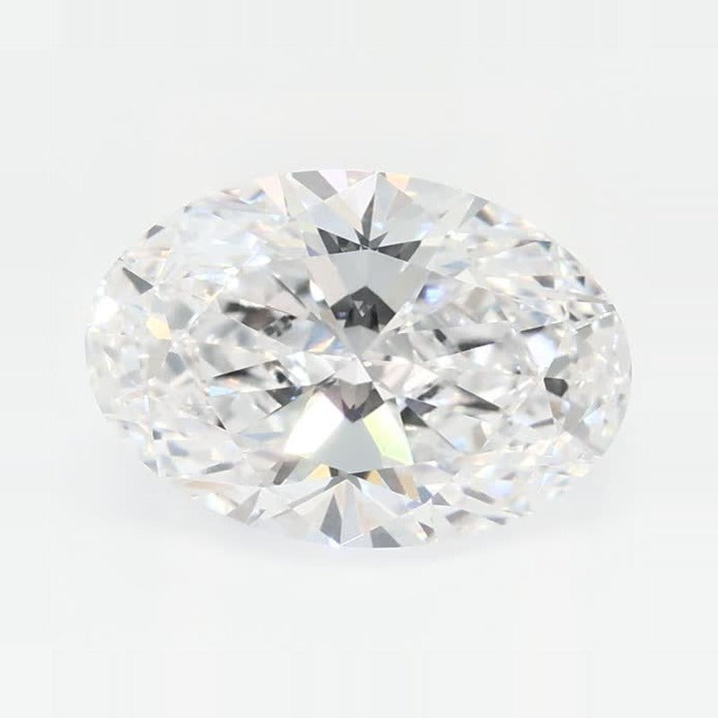 2.09 ct Lab-Grown Diamond – D VVS1 – Oval Cut – GCAL Certified — Sapphire Row · cut7