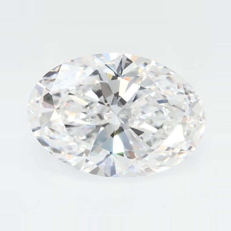 2.08 ct Lab-Grown Diamond – D VVS1 – Oval Cut – GCAL Certified — Sapphire Row · cut7