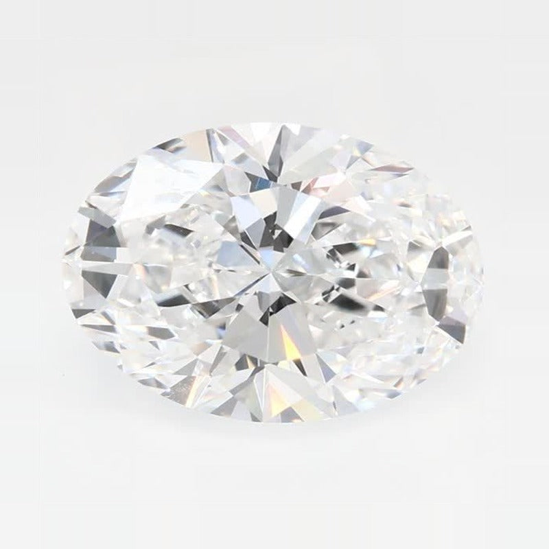 2.08 ct Lab-Grown Diamond – D VVS1 – Oval Cut – GCAL Certified — Sapphire Row · cut7