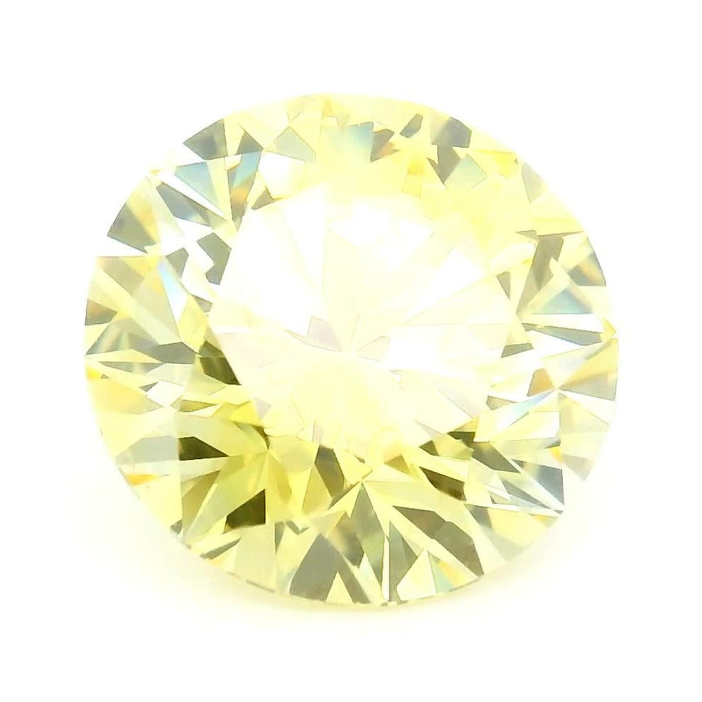 2.04 ct Lab-Grown Fancy Intense Yellow Diamond – VS1 – Round Cut – IGI Certified — Sapphire Row · cut7