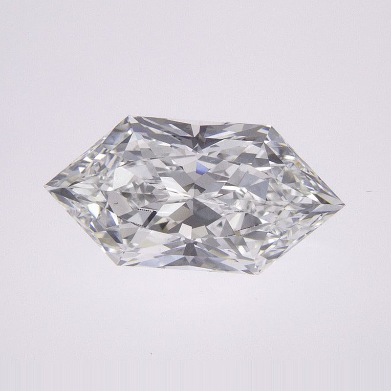 1.82 ct Lab-Grown Diamond – E VVS2 – Elongated Hexagon Duchess Faceted-cut – IGI Certified — Sapphire Row · cut7
