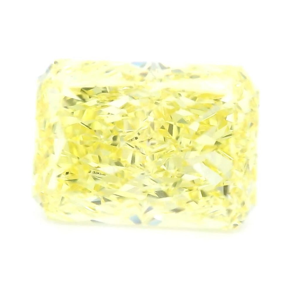 1.77 ct Lab-Grown Fancy Vivid Yellow Diamond – IF – Radiant Cut – IGI Certified — Sapphire Row · cut7