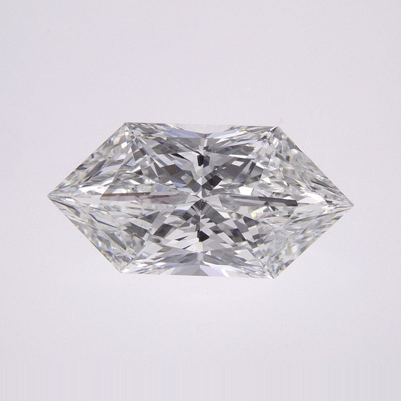 1.67 ct Lab-Grown Diamond – E VVS1 – Elongated Hexagon Duchess Faceted-cut – IGI Certified — Sapphire Row · cut7