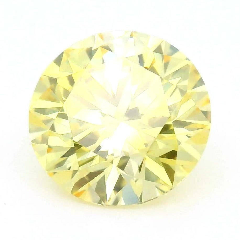 1.59 ct Lab-Grown Fancy Intense Yellow Diamond – VVS1 – Round Cut – IGI Certified — Sapphire Row · cut7