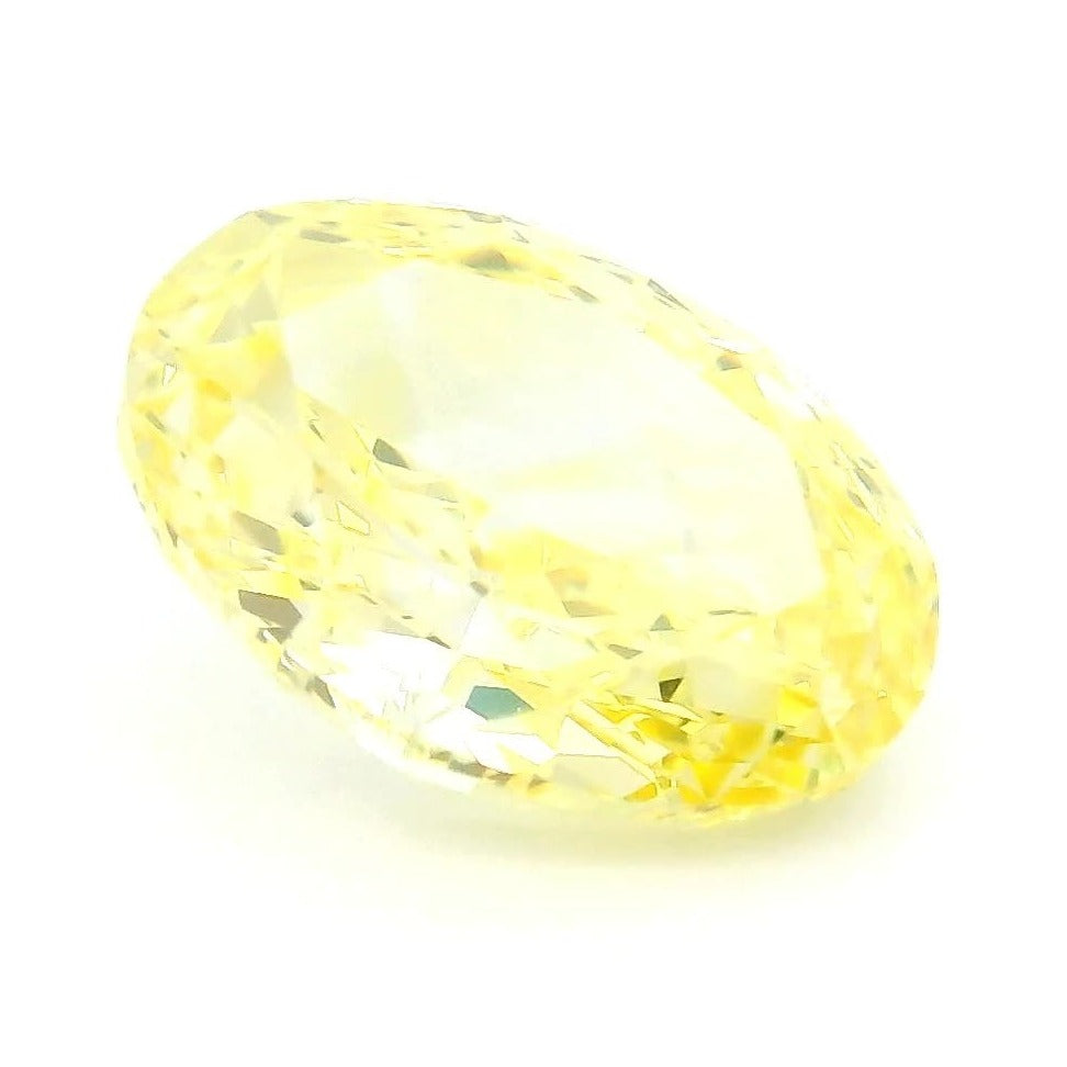 1.53 ct Lab-Grown Fancy Intense Yellow Diamond – VVS2 – Oval Cut – IGI Certified — Sapphire Row · cut7