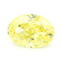 1.50 ct Lab-Grown Fancy Vivid Yellow Diamond – VVS1 – Oval Cut – IGI Certified — Sapphire Row · cut7
